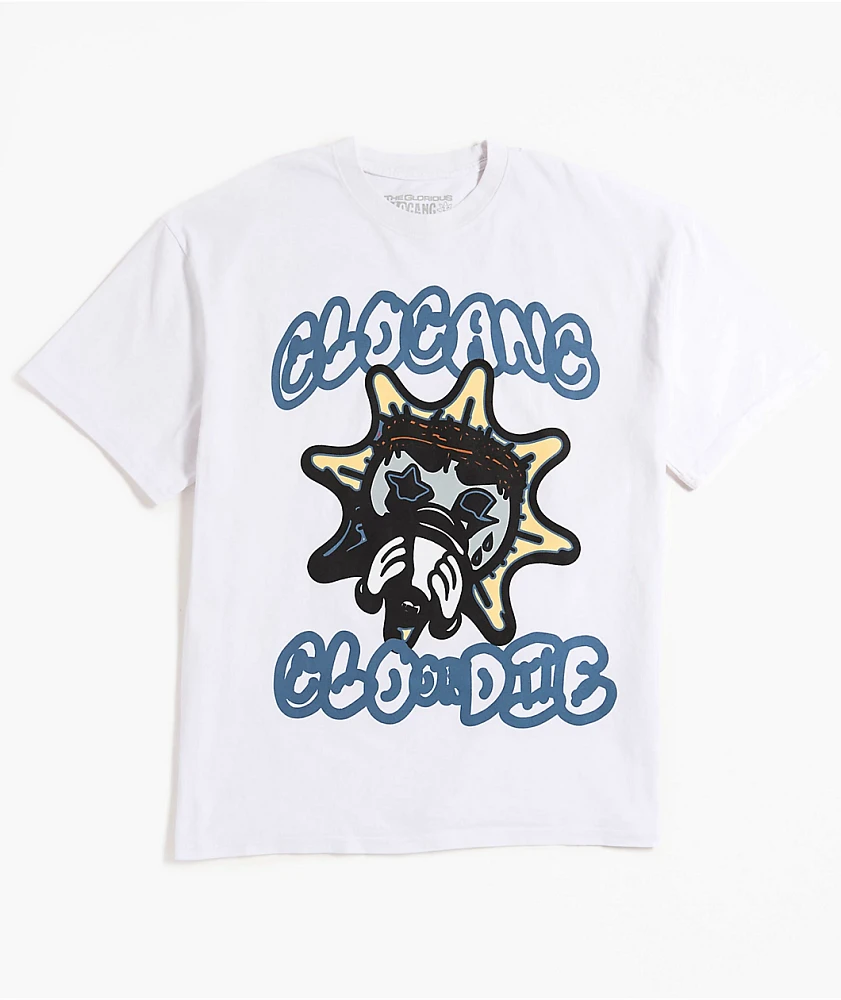 Glo Gang Glo Or Die White T-Shirt | Liberty Center