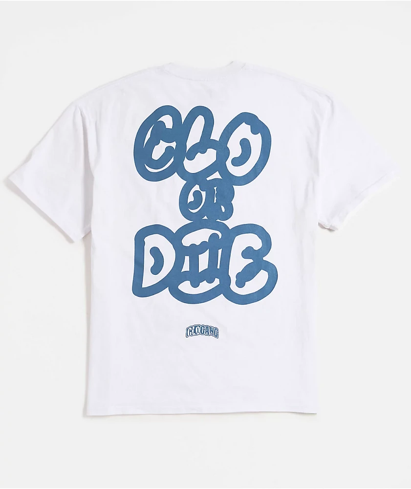 Glo Gang Glo Or Die White T-Shirt | Liberty Center