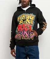 Glo Gang Glory 4 Eva Black Zip Hoodie | Liberty Center
