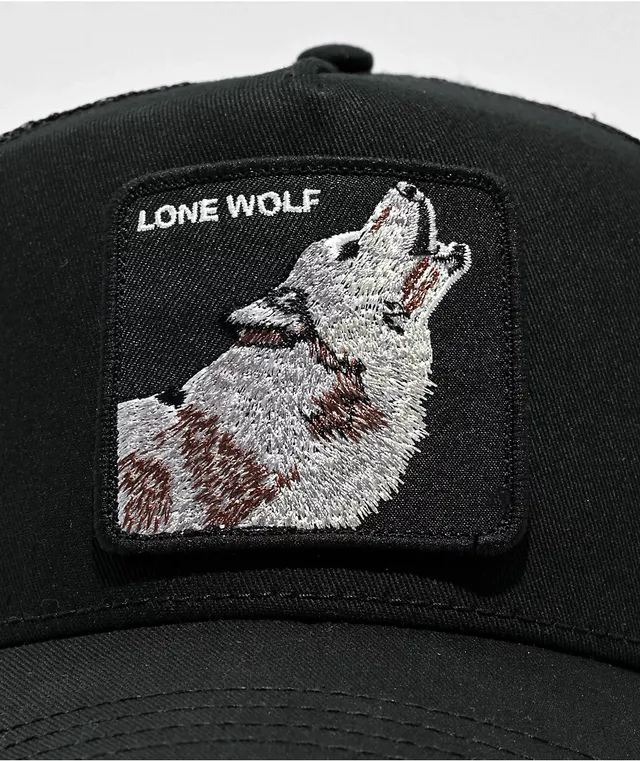Goorin Bros. Lone Wolf Black Trucker Hat Hamilton Place
