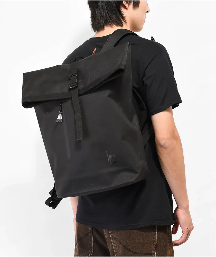 Got Bag Rolltop Lite Monochrome Black Backpack Mall of America