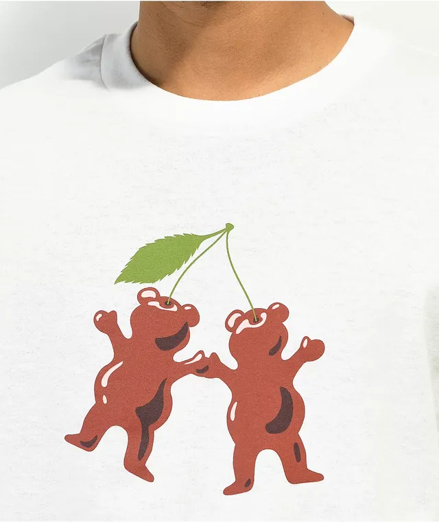 Cherry red grizzly top
