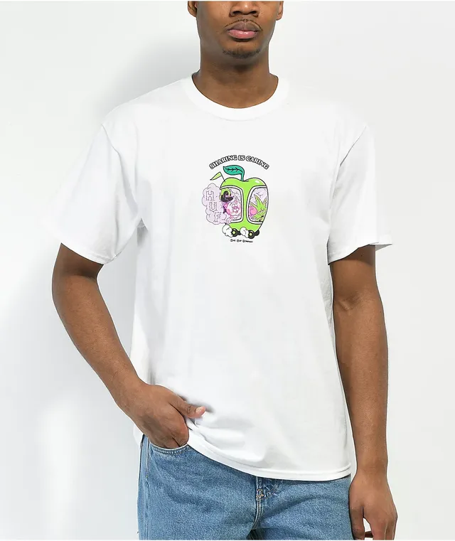 HUF X 420 コレクション SHARING IS CARING Tシャツ 送料関税込 HUF-420-Sharing-Is-Caring-