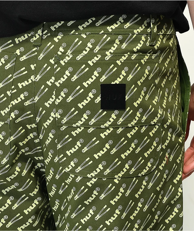 HUF Breaker Boyd Olive Pants | CoolSprings Galleria