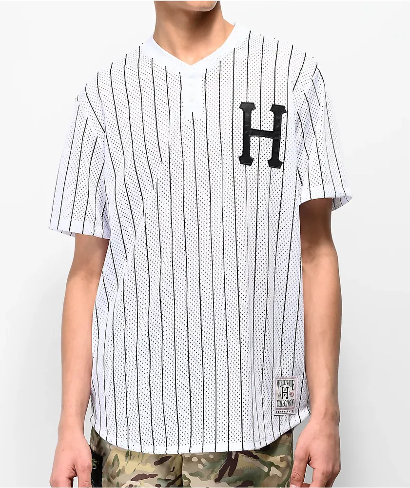 Henley top baseball tee