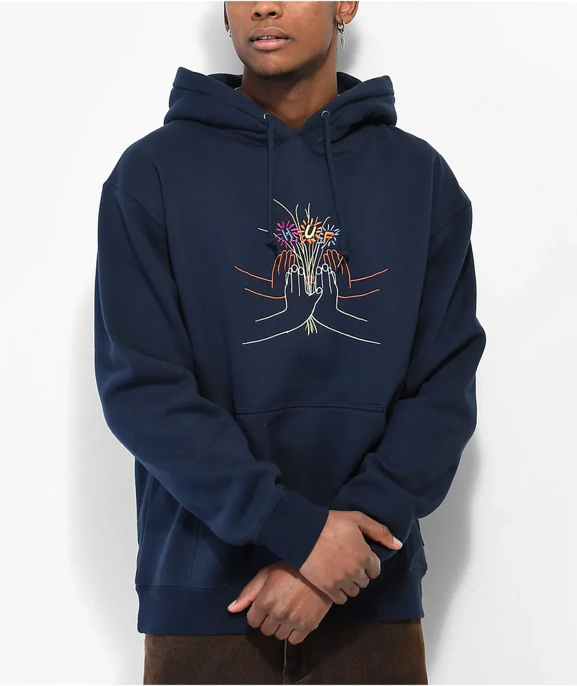 Huf on sale hoodie blue