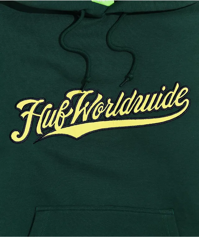 Huf clearance green hoodie