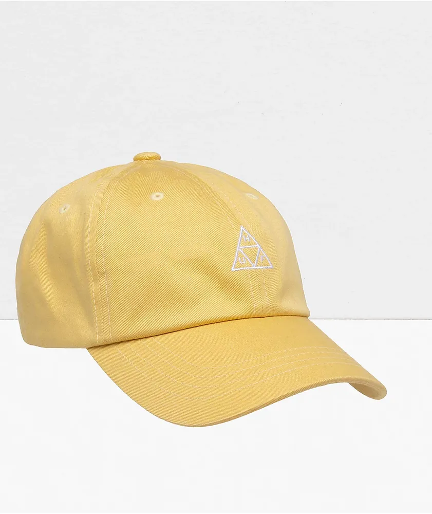 HUF Essentials Triple Triangle Dijon Strapback Hat The Pen Centre
