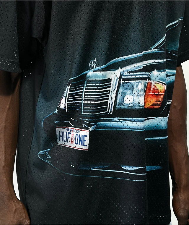 HUF H-Class Black Jersey Shirt | Liberty Center