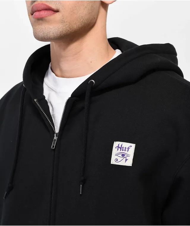 HUF Horus Black Zip Hoodie at Foxvalley Mall in Aurora, IL
