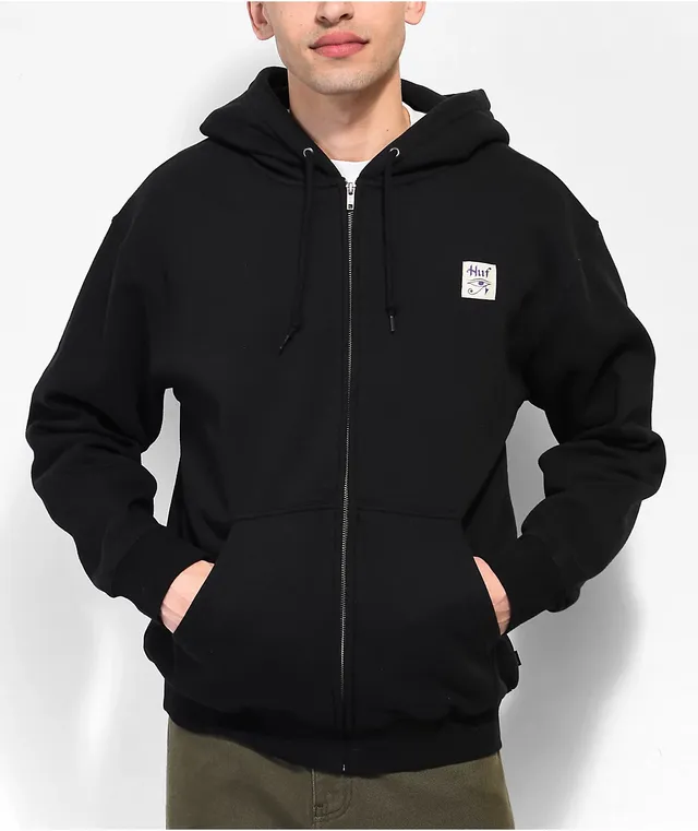 HUF Horus Black Zip Hoodie CoolSprings Galleria