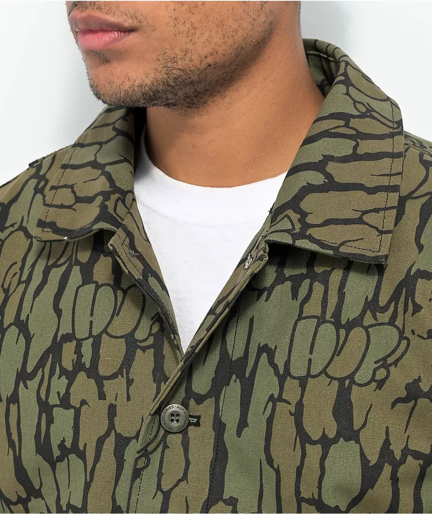 HUF Hudson Camo Work Jacket Mall of America