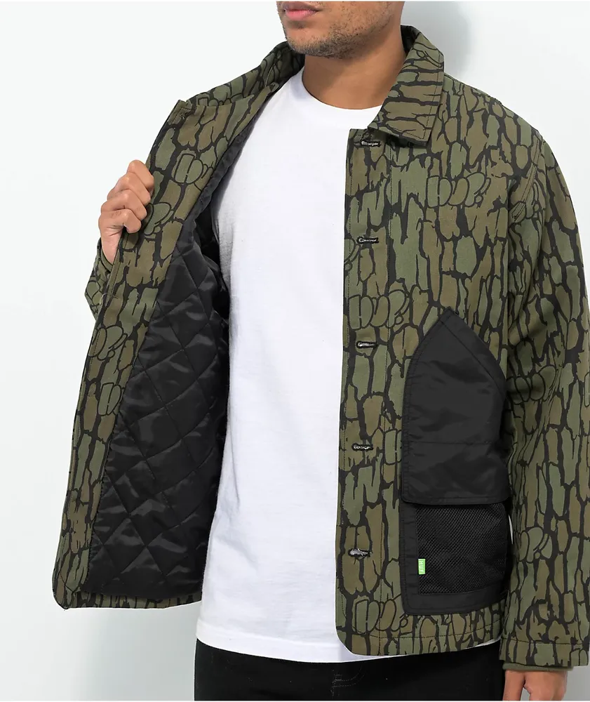 Huf jacket new arrivals camo