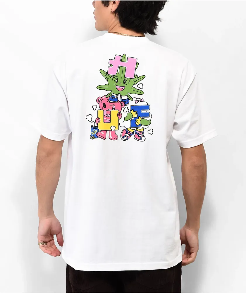 HUF Kawaii White T Shirt CoolSprings Galleria