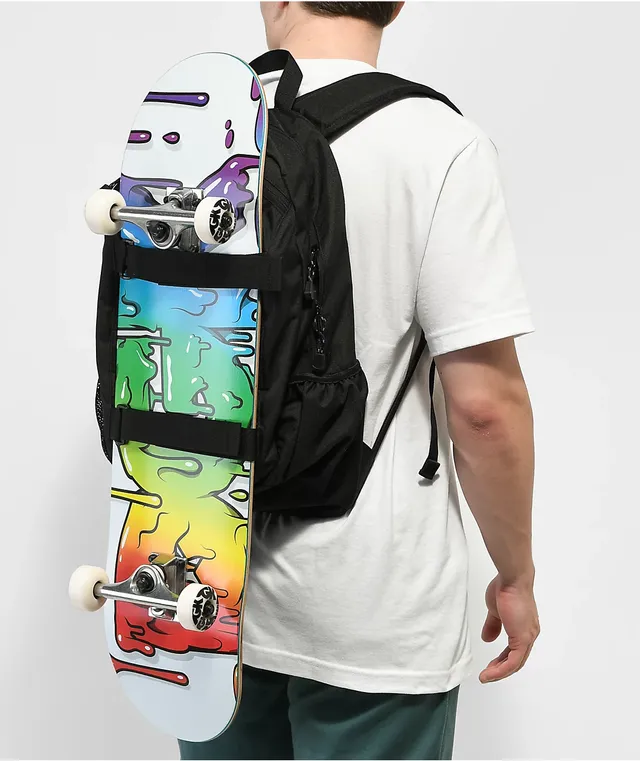 HUF Mission Black Backpack Pueblo Mall