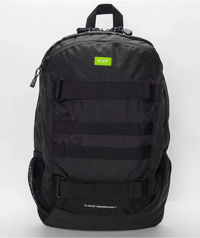 HUF Mission Black Backpack | CoolSprings Galleria