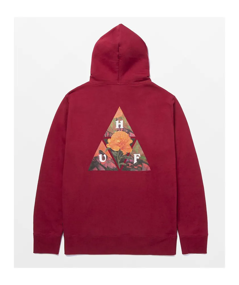 Red huf hoodie new arrivals