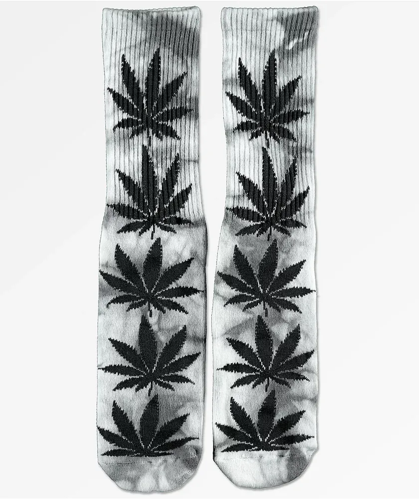 HUF Plantlife Grey Tie Dye Crew Socks Vancouver Mall