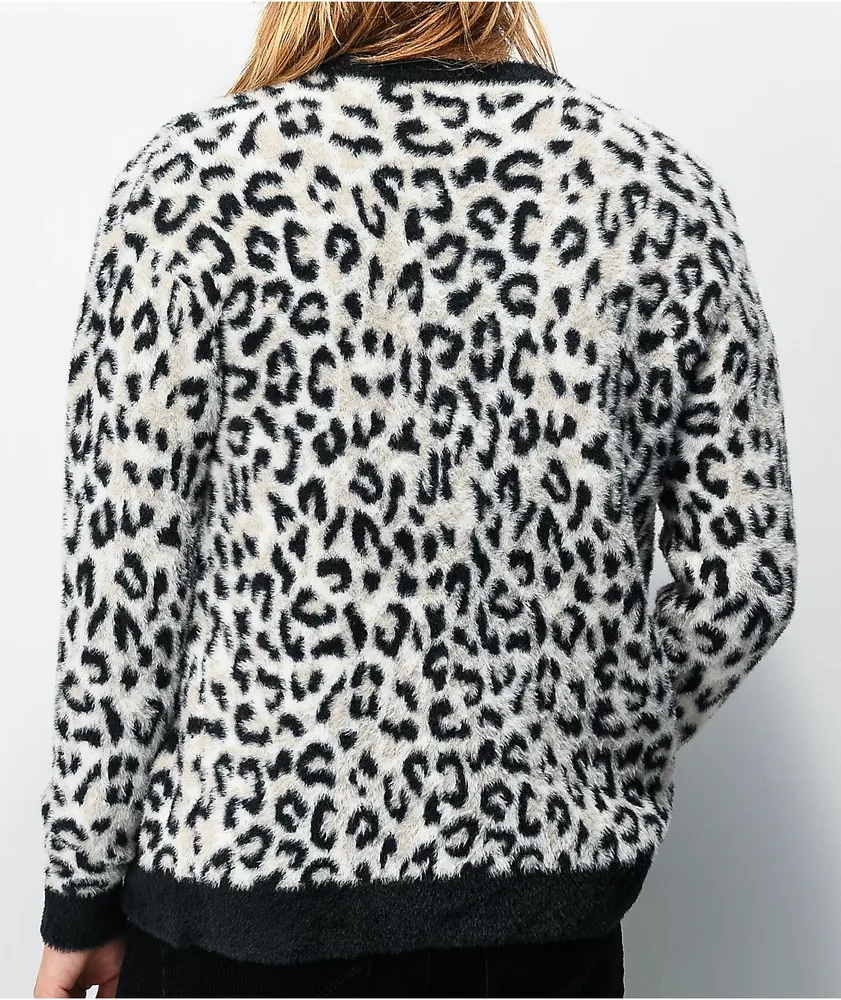 HUF Snow Leopard White Cardigan | Mall of America®