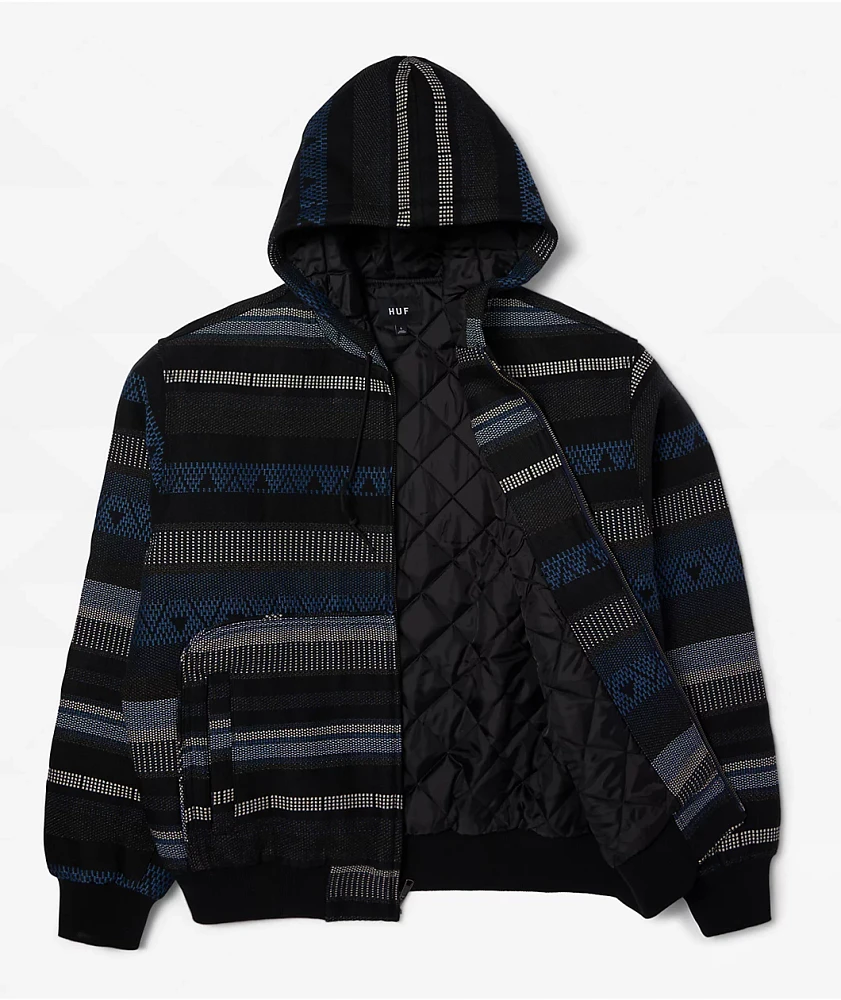 HUF x Bronze 56K Baja Insulated Zip Hoodie at Hamilton Place in