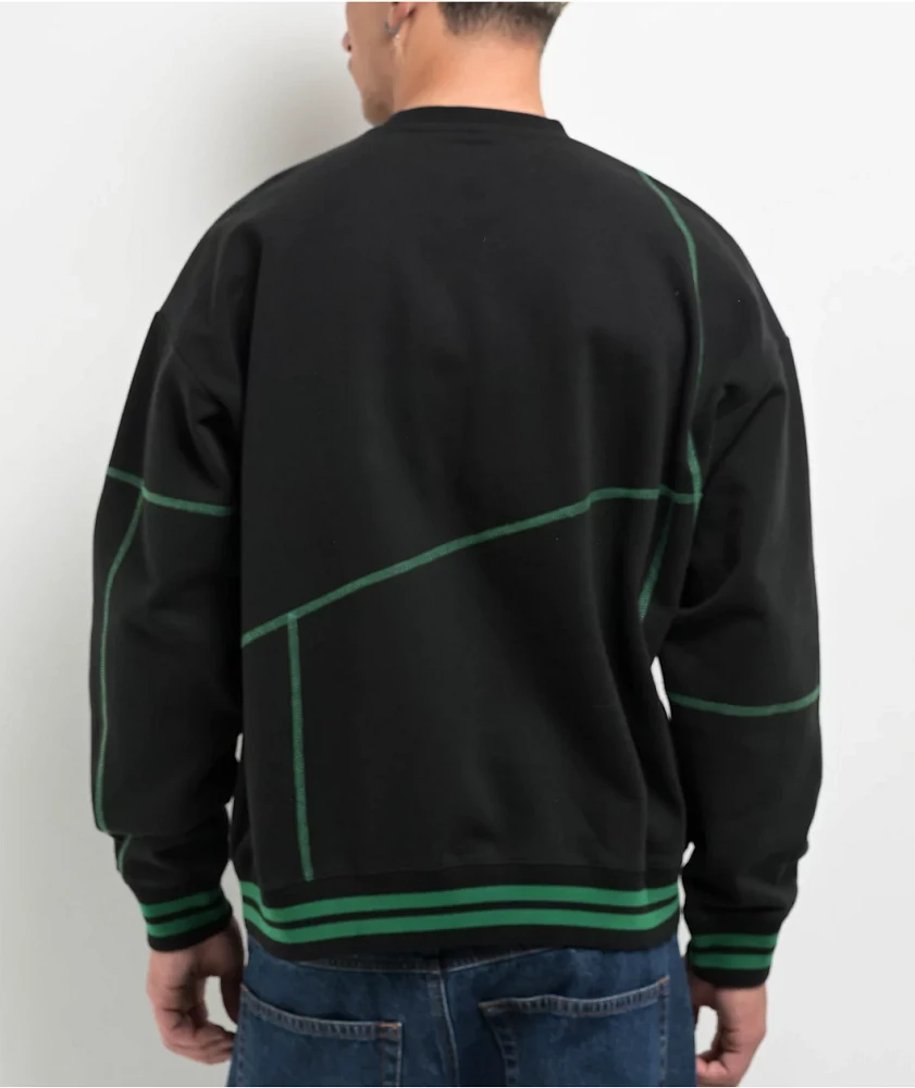 HUF 新品未使用　AS SEEN ON TV CREWNECK HUF L HUF x Bronze 56K Hufware Black Crewneck Sweatshirt | Liberty Center