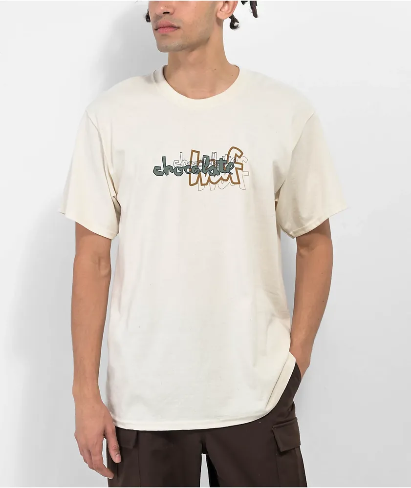 HUF x Chocolate Carson Natural T-Shirt | MainPlace Mall
