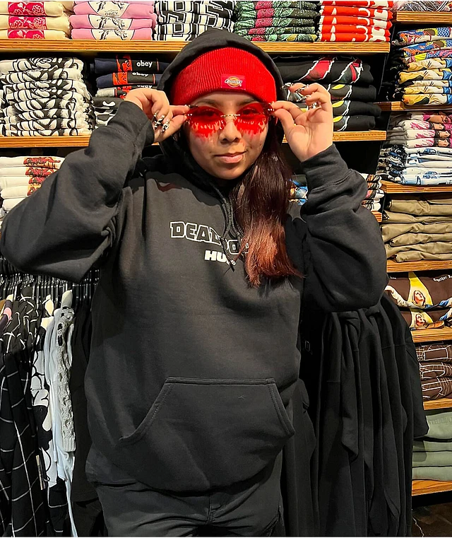 Huf x kill bill gogo yubari black hoodie outlet