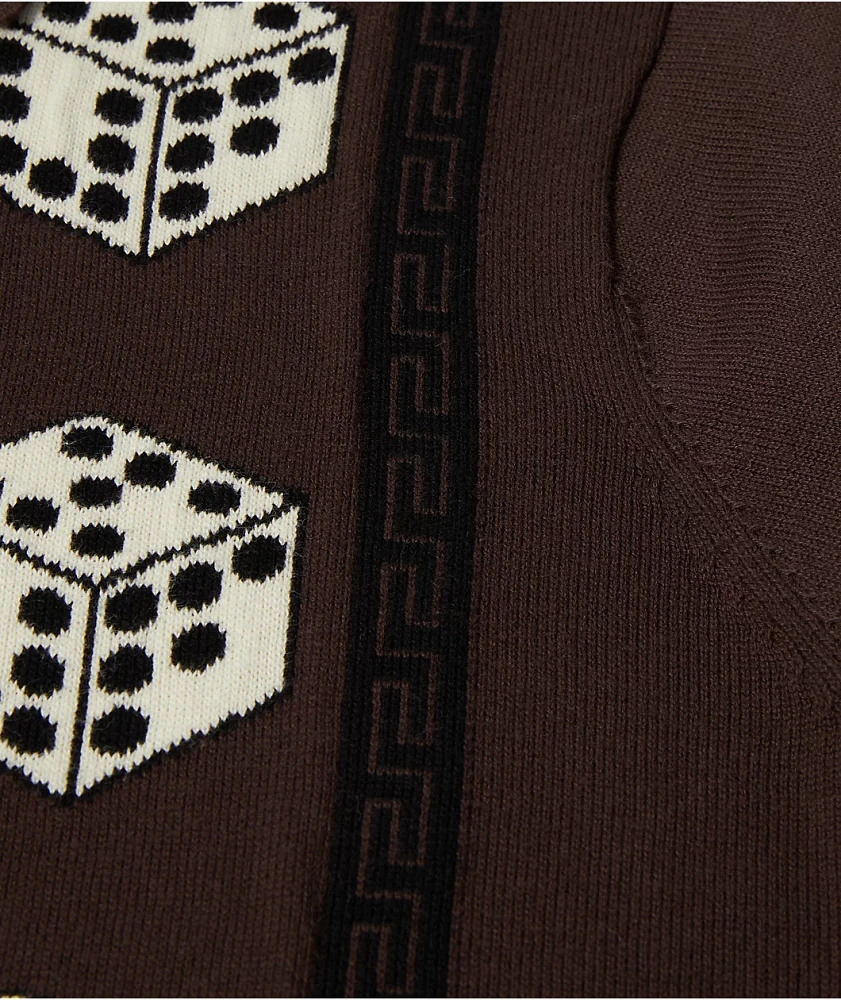 HUF x Freddie Gibbs Coffee Zip Sweater | MainPlace Mall