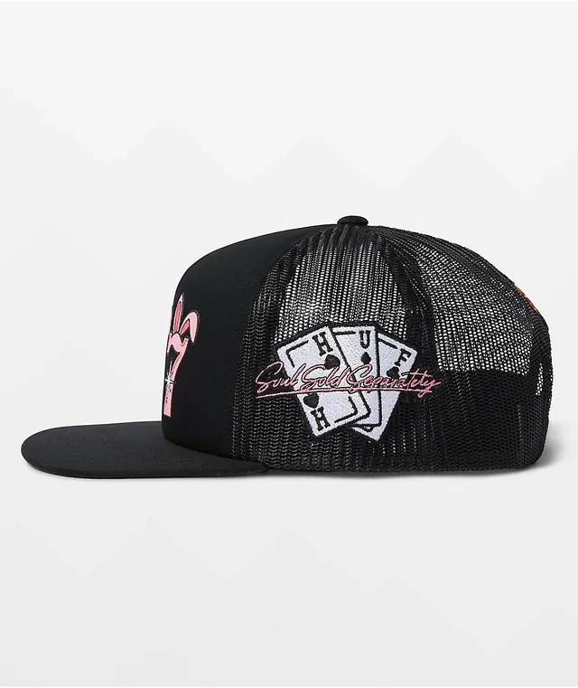 HUF x Texas Chainsaw Massacre Fear Black Trucker Hat | St HUF x Texas Chainsaw Massacre Fear Black Trucker Hat | St