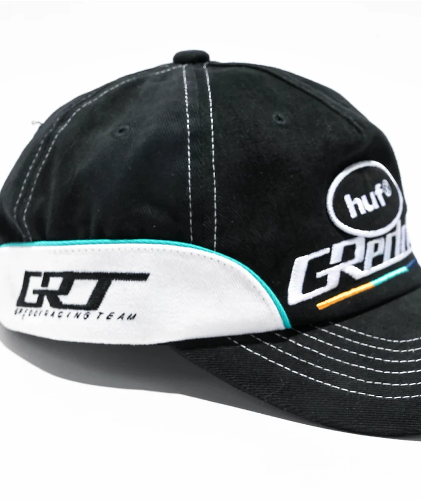 HUF x GReddy Racing Team Black Adjustable Hat | MainPlace Mall