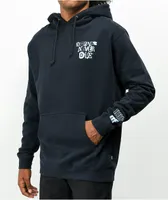 HUF x Harold Hunter Legends Never Navy Hoodie at Hamilton