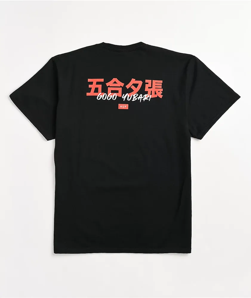 ハフ HUF KILL BILL キルビル GOGO YUBARI Tシャツ HUF x Kill Bill Gogo Yubari Black T-Shirt | Arden Fair