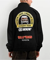HUF x Land Cruiser Overland Touring Black Jacket | MainPlace Mall HUF x Land Cruiser Overland Touring Black Jacket | MainPlace Mall