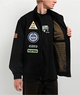 HUF x Goodyear Touring Black Satin Jacket at Mall of America® in