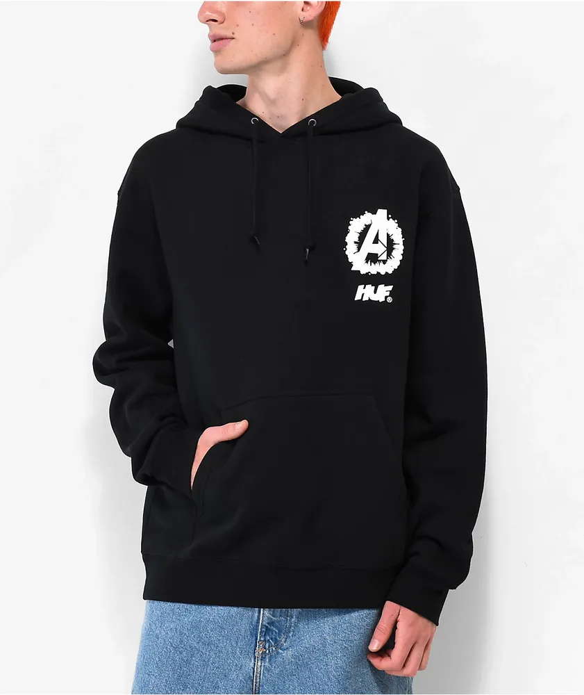 Avengers black hoodie online