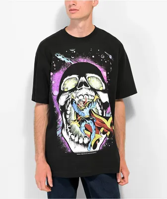 HUF x Marvel Storm Black T-Shirt at Hamilton Place in