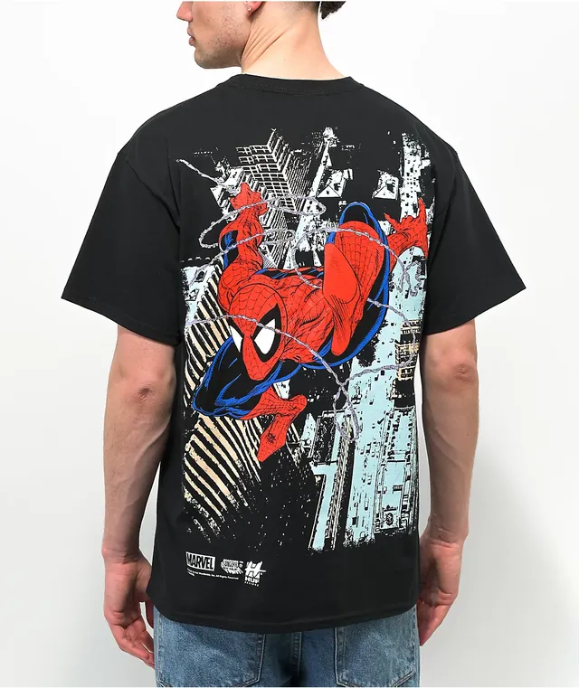 HUF x Marvel Spider Man Black T Shirt Willowbrook Shopping