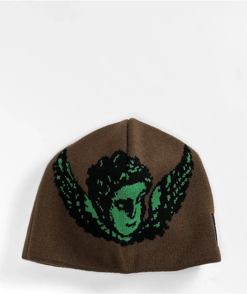 Brown 2025 skull cap