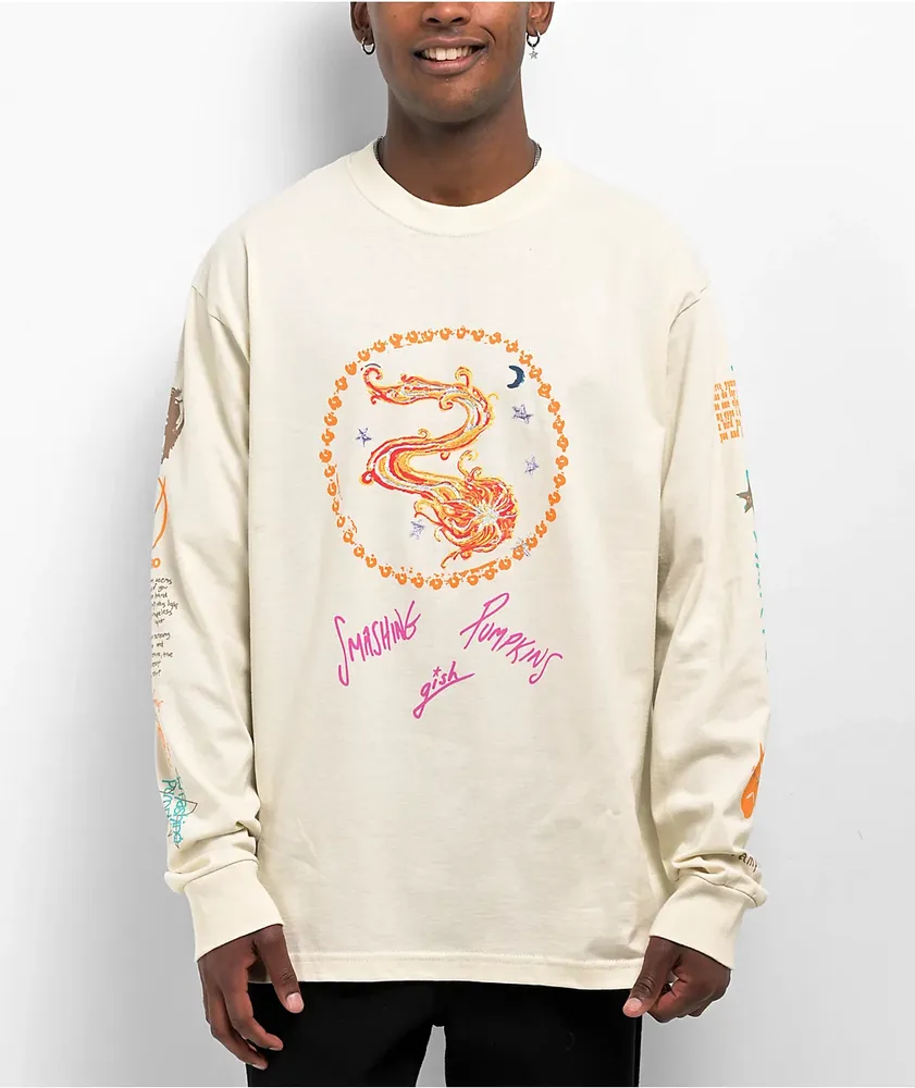 HUF x Smashing Pumpkins Crush Bone Long Sleeve T-Shirt