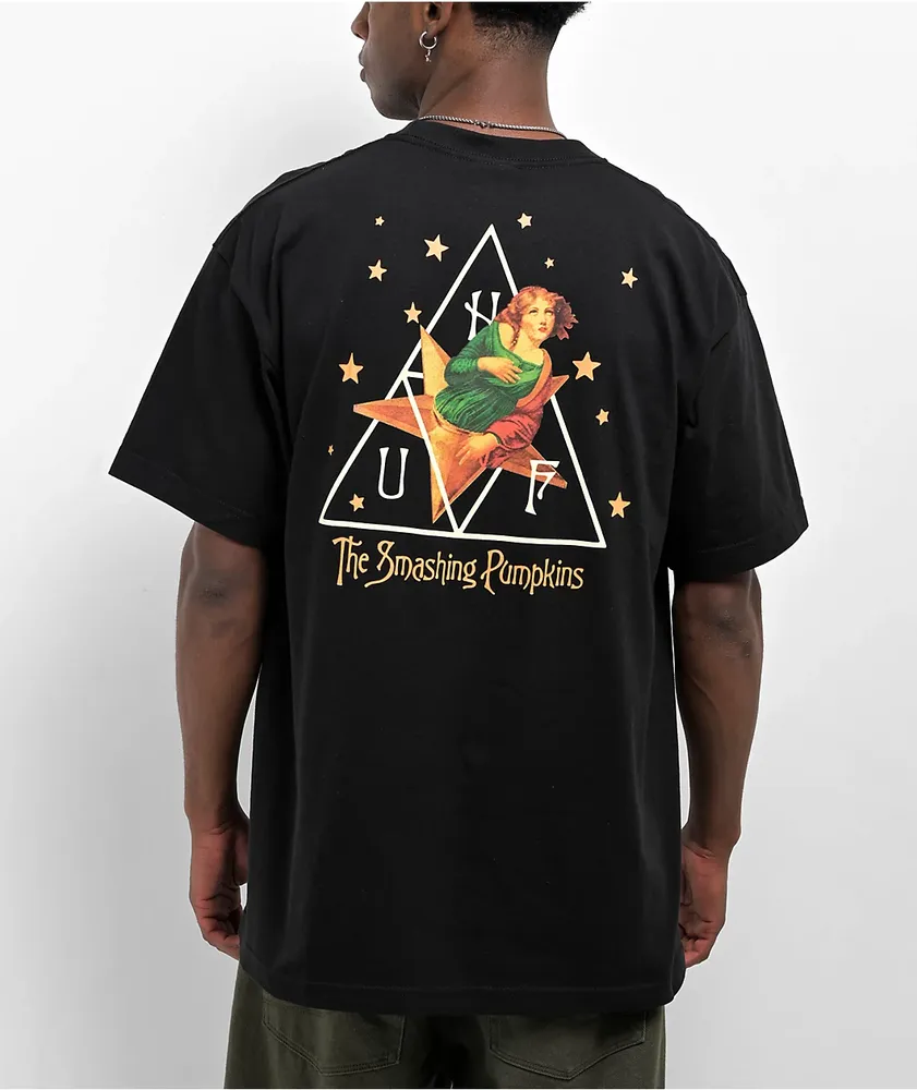 HUF x Smashing Pumpkins Infinite Star Girl Black T-Shirt ...
