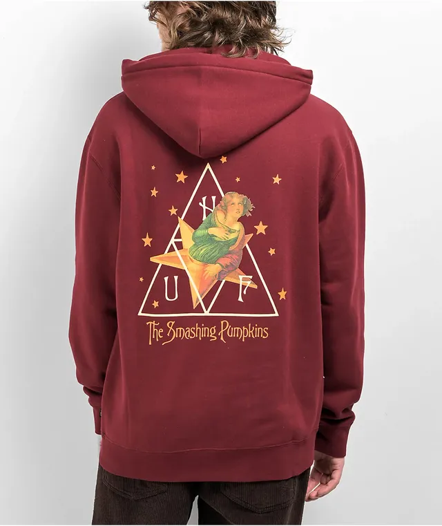 Red huf hoodie clearance