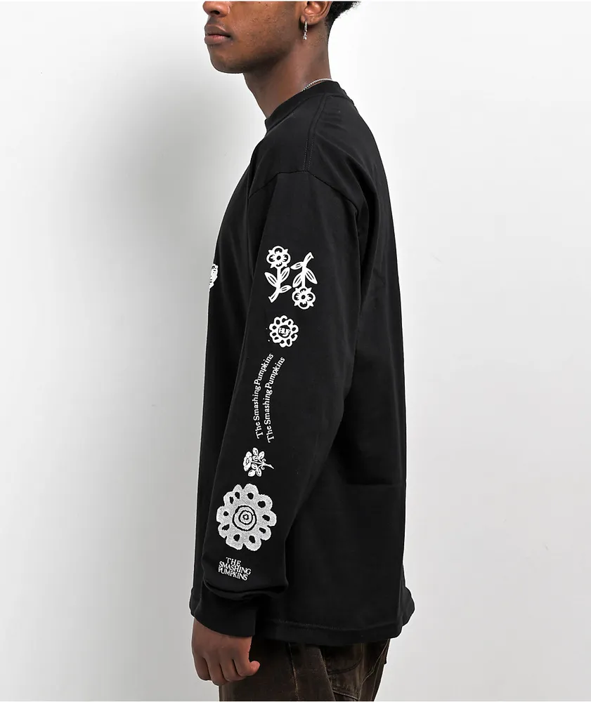 HUF x Smashing Pumpkins Jennifer Ever Black Long Sleeve T-Shirt at