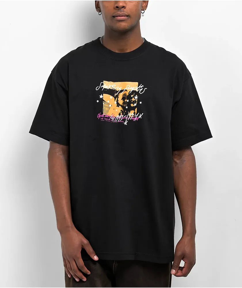HUF x Smashing Pumpkins Pastichio Medley Black T-Shirt | Hamilton 