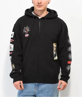 Huf flag sale hoodie