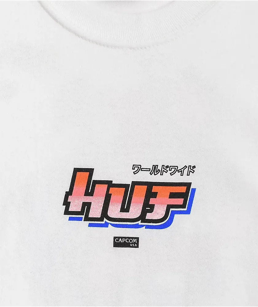 HUF x Street Fighter Chun-Li And Cammy White T-Shirt at Mall