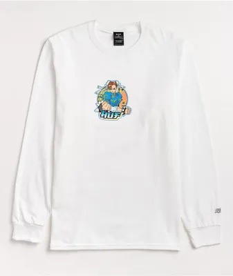 HUF x Street Fighter Chun-Li And Cammy White T-Shirt