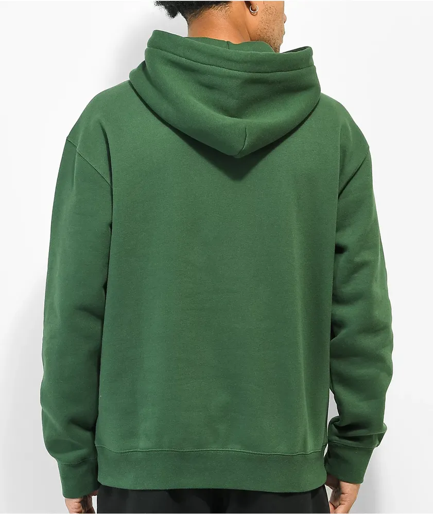 HUF x THRASHER Bayview Forest Green Hoodie | MainPlace Mall