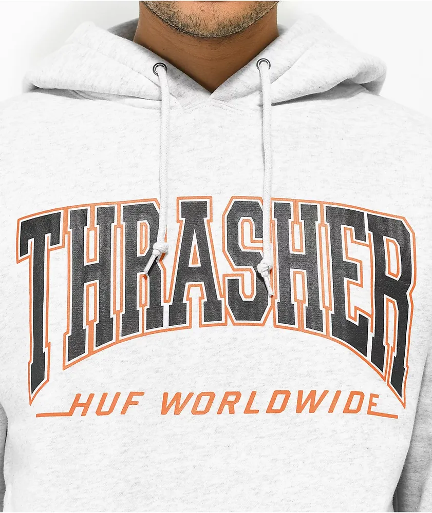 Thrasher sales huf hoodie