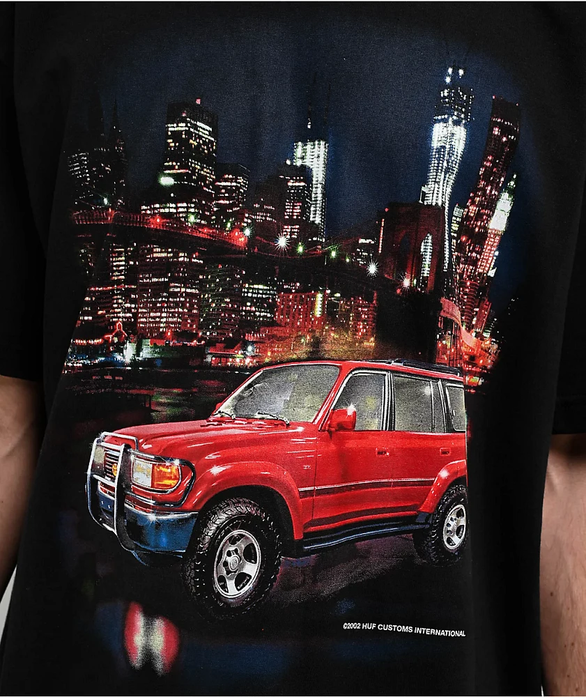HUF x Toyota Big Papa J8 Black T-Shirt | MainPlace Mall