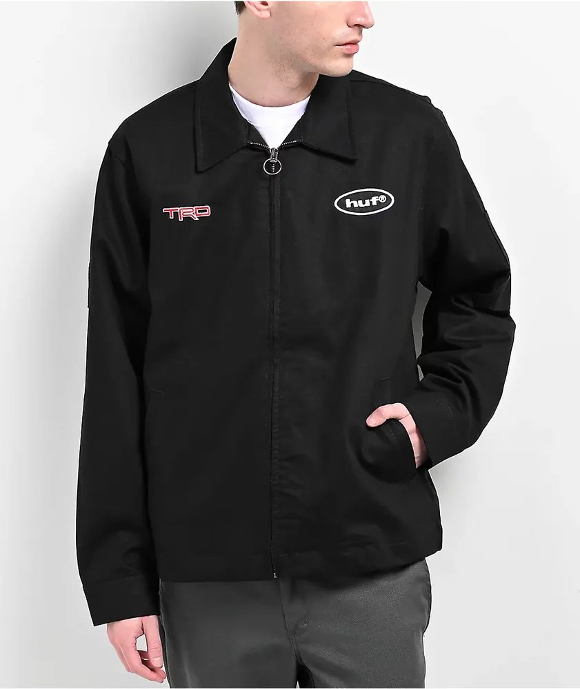 HUF ジャケット HUF x Toyota Racing Development Black Work Jacket | MainPlace Mall